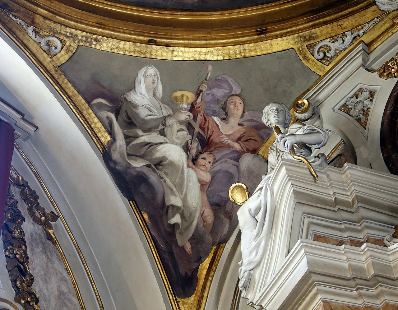 Allegoria - Chiesa di Ognisanti, Firenze